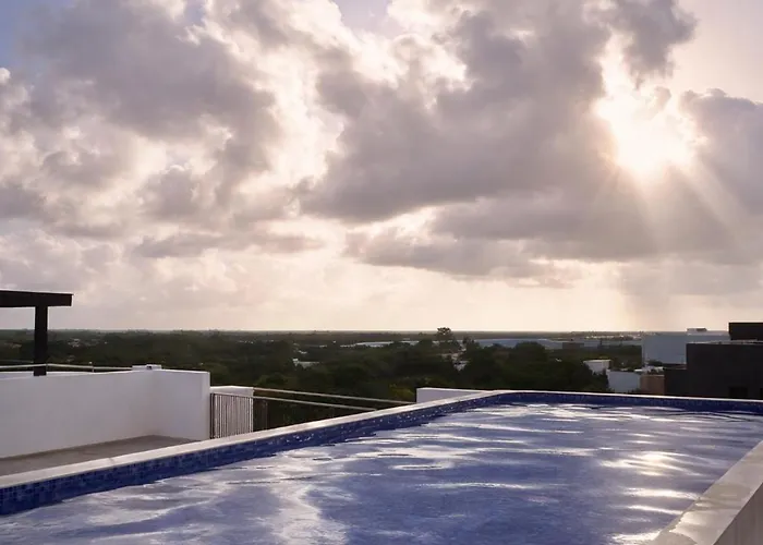 Сasa de vacaciones New 2 Bed Swim-up, Gril With Jacuzzi Aldea Zama