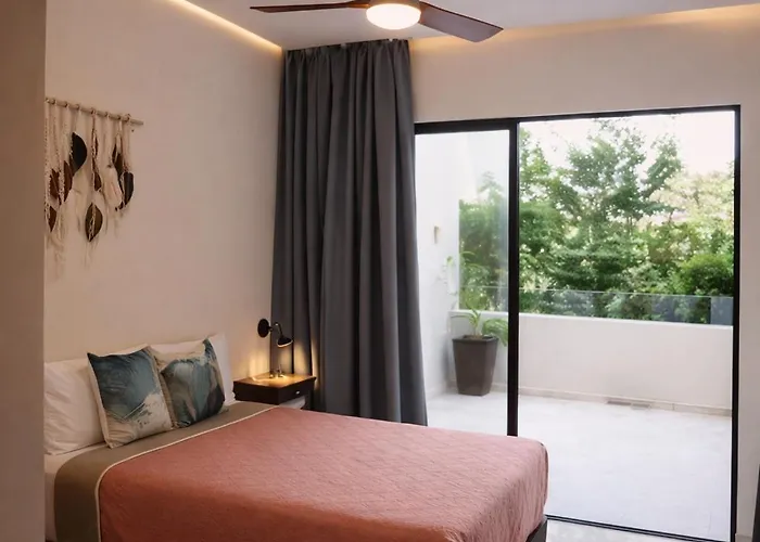 New 2 Bed Swim-up, Gril With Jacuzzi Aldea Zama Tulum